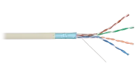 Кабель NIKOLAN F/UTP, 4 пары, Кат.5e, 24 AWG, внутренний, PVC, 305м 