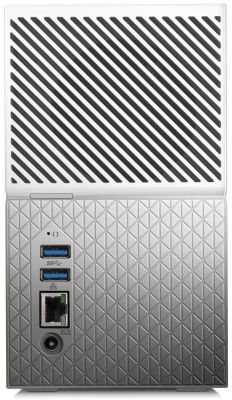 Сетевое хранилище NAS WD Original 12Tb WDBMUT0120JWT-EESN My Cloud Home Duo 2xDisk 2-bay 