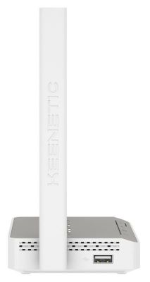Роутер беспроводной Keenetic 4G N300 10/100BASE-TX/4G ready белый 