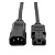 Кабель Tripplite P004-002 C14-C13 Style-10A 100250V 18AWG 2ft Black 