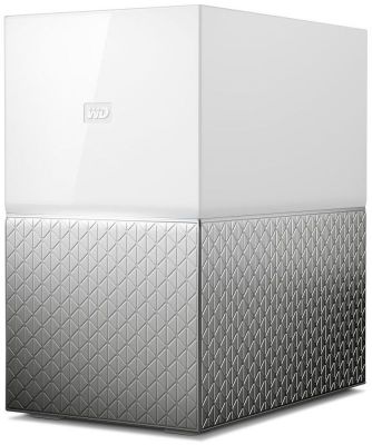 Сетевое хранилище NAS WD Original 12Tb WDBMUT0120JWT-EESN My Cloud Home Duo 2xDisk 2-bay 