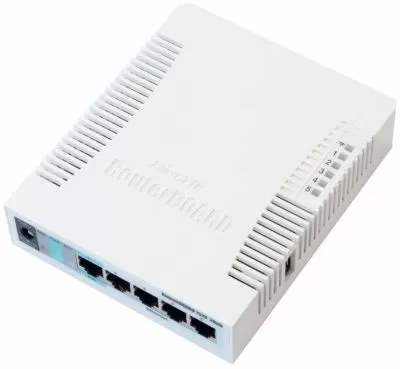 Точка доступа MikroTik RB751U-2HnD вид сверху
