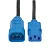 Кабель Tripplite C13 to C14 - 10A, 250V, 18 AWG,1.22 m, Buel (P004-004-BL) 