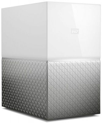 Сетевое хранилище NAS WD Original 12Tb WDBMUT0120JWT-EESN My Cloud Home Duo 2xDisk 2-bay 